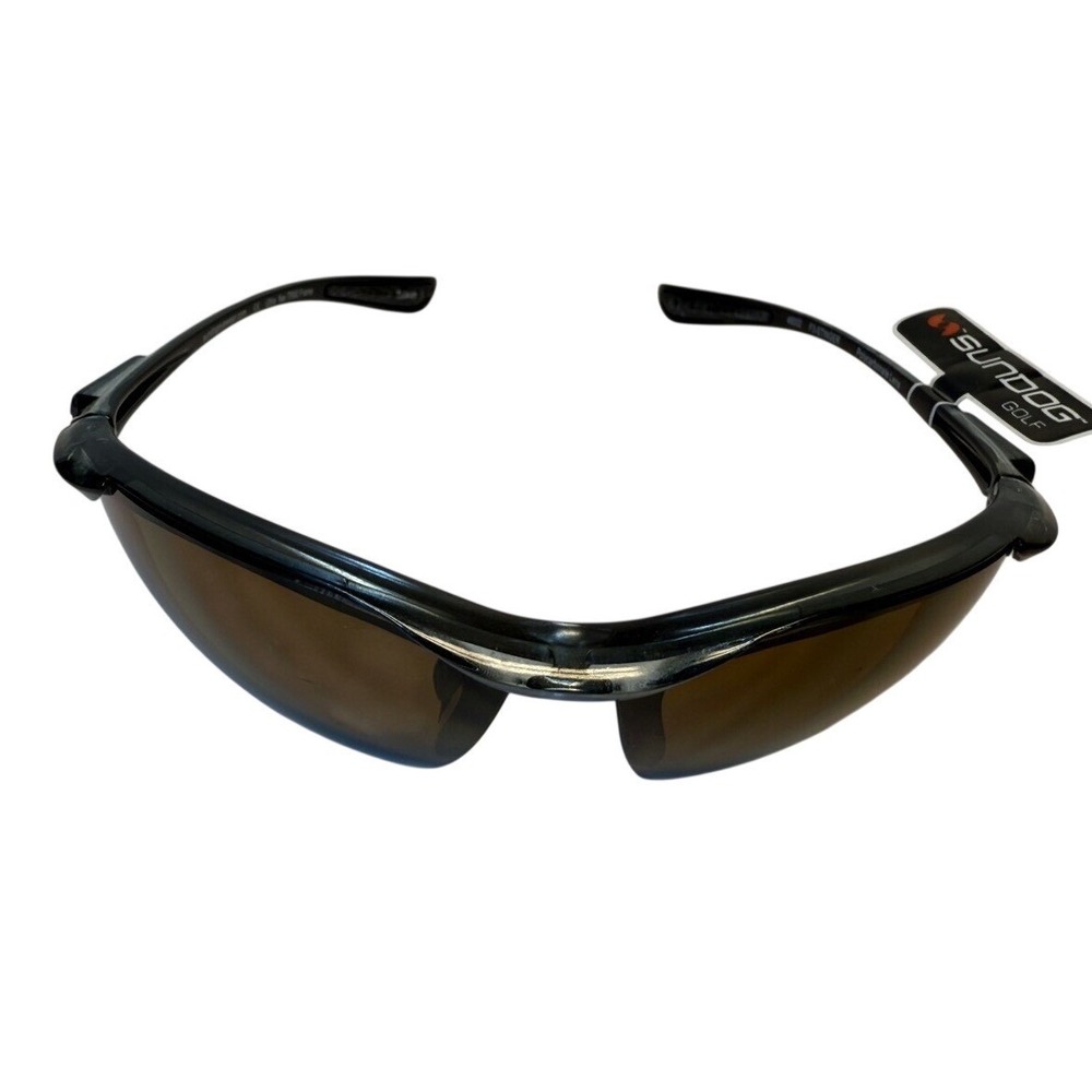 Sundog Golf Sunglasses 46002 F3-Stinger Polycarbonate Ultra Flex TR90 Frame New - Picture 6 of 6